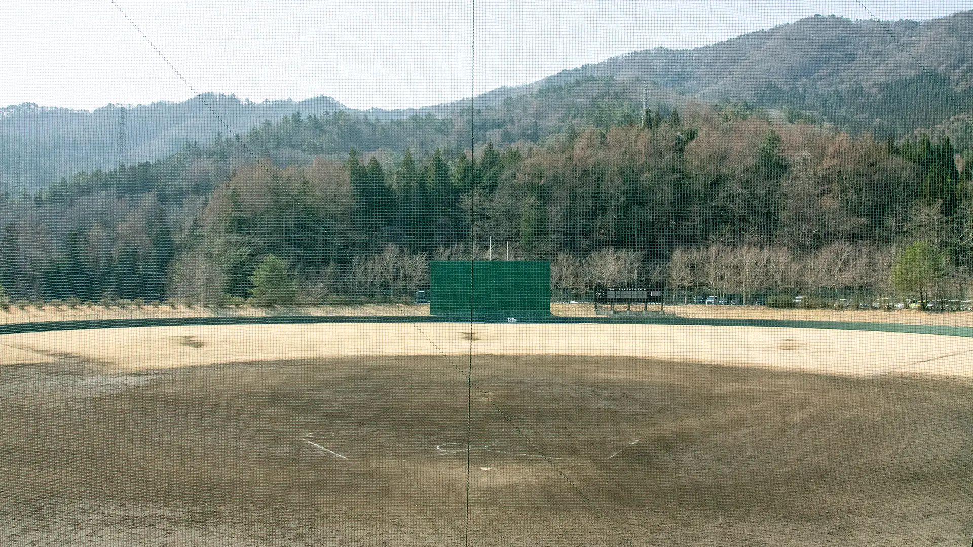都留市総合運動公園楽山球場
